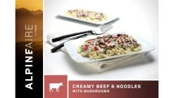 Alpine Aire Foods Creamy Beef And Noodles With Mushrooms - 2 Servings
