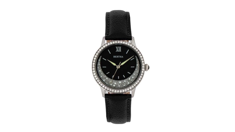 Bertha Dolly Leather-Band Watch - Image 3