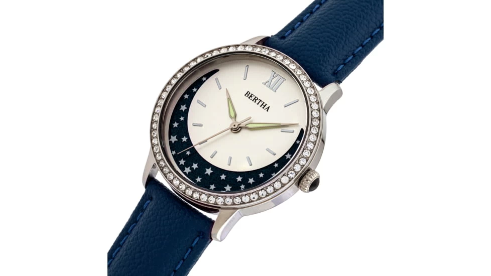 Bertha Dolly Leather-Band Watch - Image 16