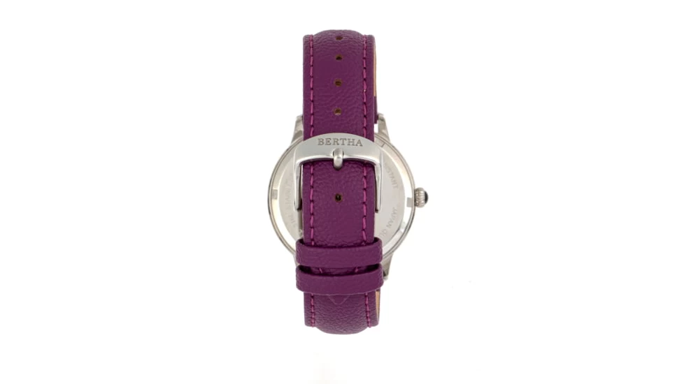 Bertha Dolly Leather-Band Watch - Image 9