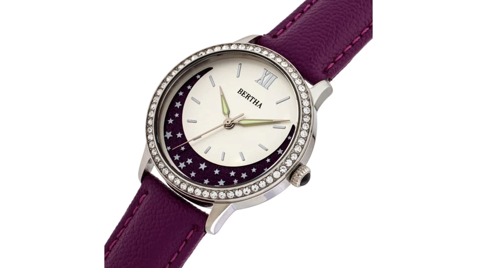 Bertha Dolly Leather-Band Watch - Image 17