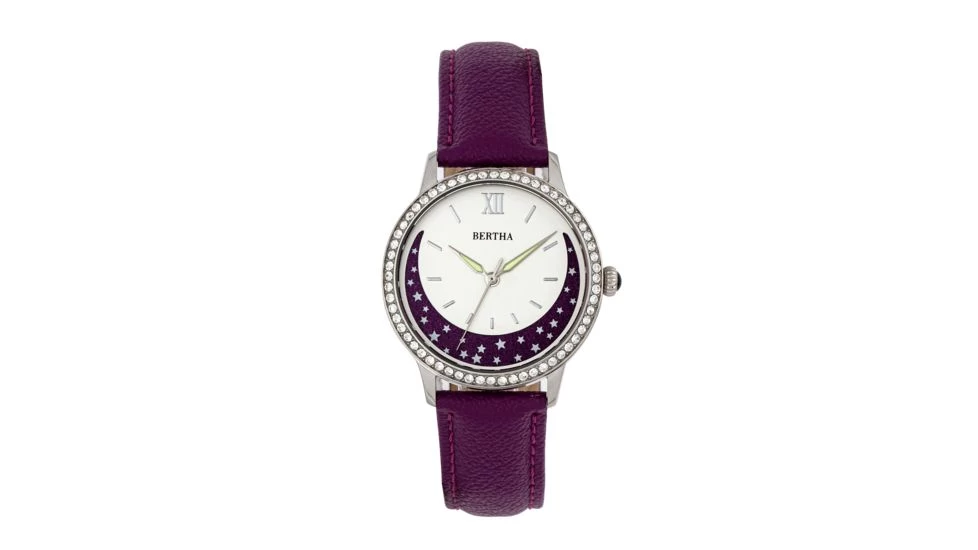 Bertha Dolly Leather-Band Watch