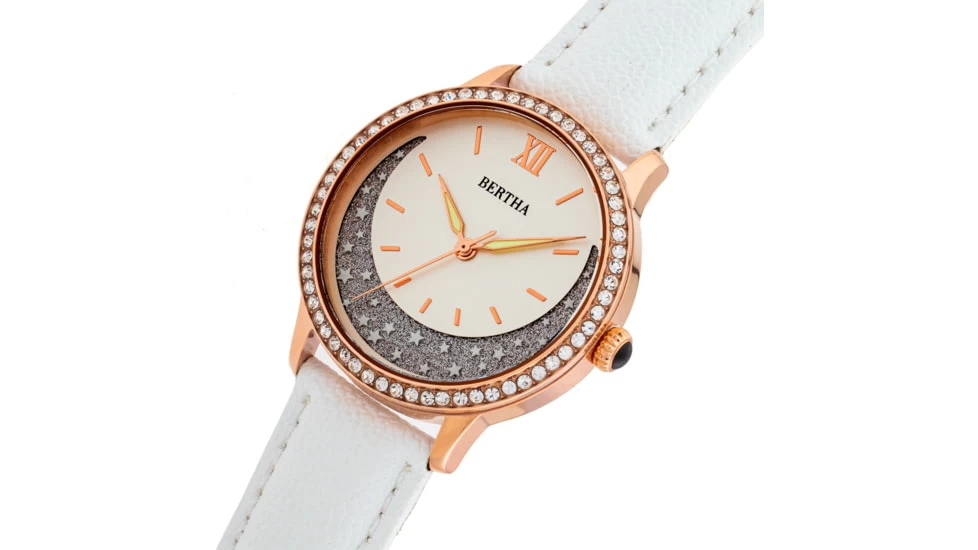 Bertha Dolly Leather-Band Watch - Image 14