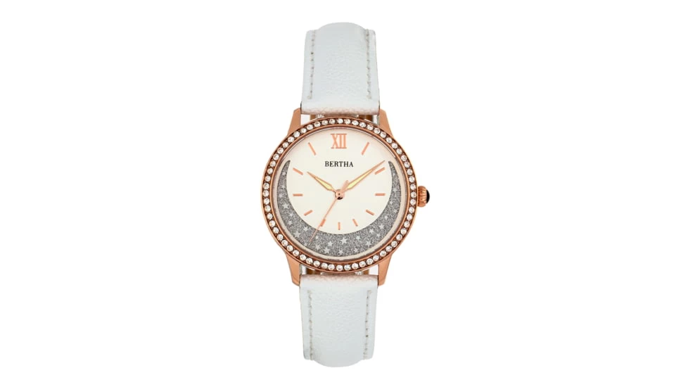 Bertha Dolly Leather-Band Watch - Image 2