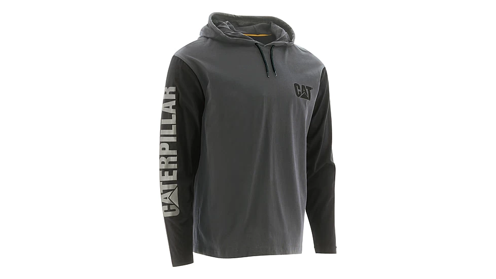 Caterpillar UPF Hooded Banner Long Sleeve Tee - Men's - Image 5