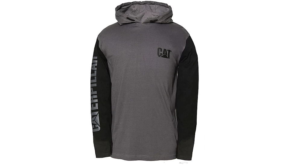 Caterpillar UPF Hooded Banner Long Sleeve Tee - Men's - Image 3
