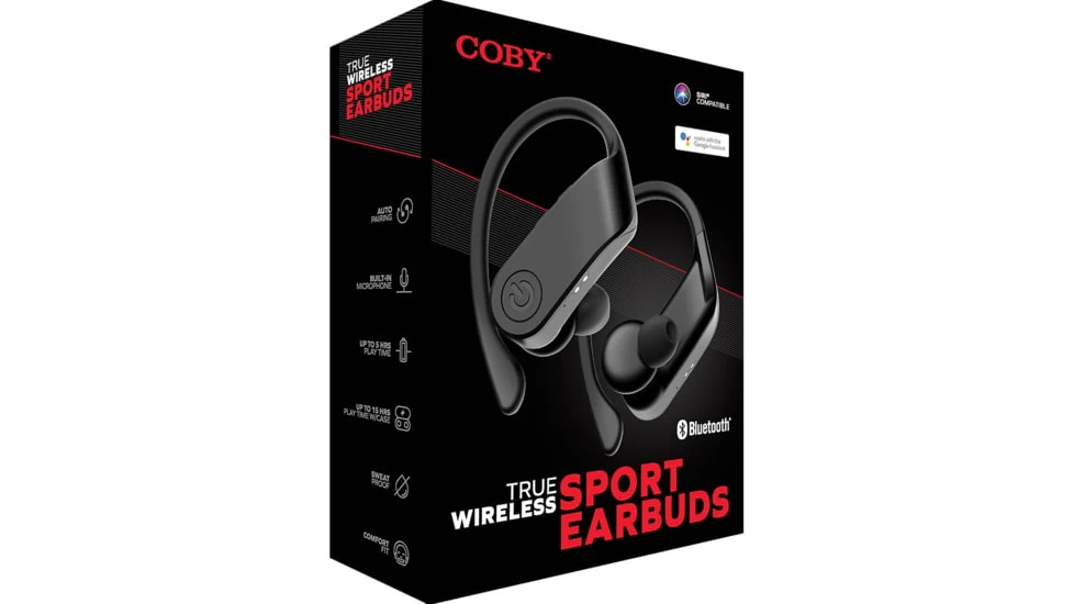 Coby 570 True Wireless Sport Earbuds - Image 2