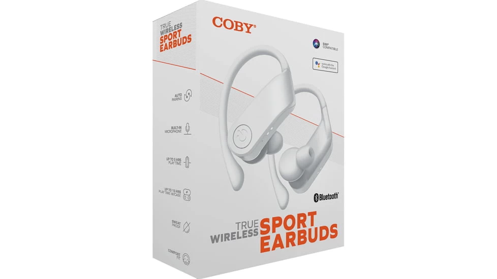 Coby 570 True Wireless Sport Earbuds