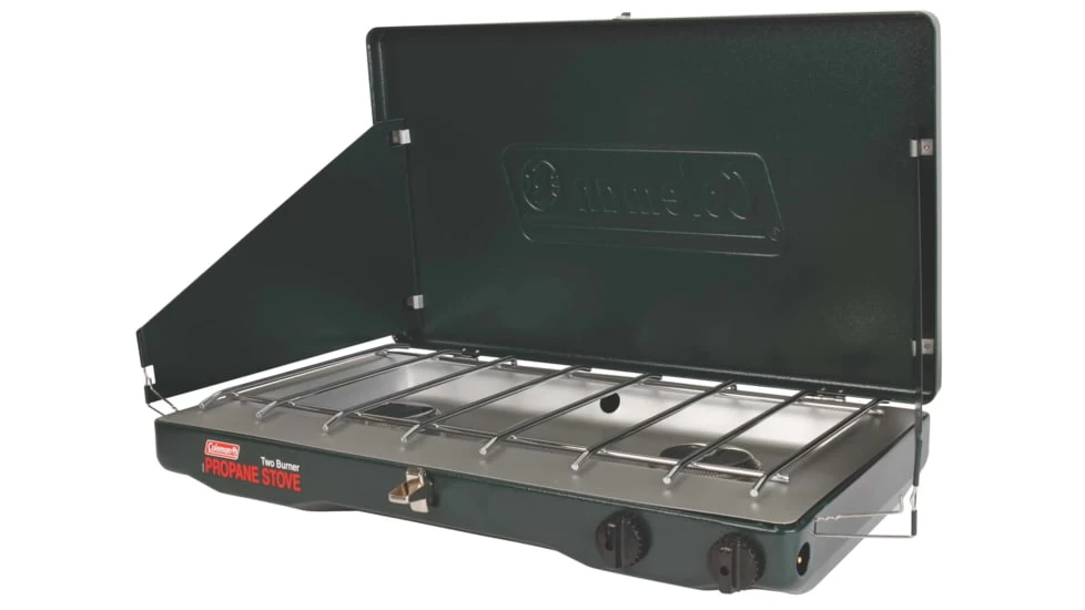 Coleman Classic 2 Burner Propane Portable Stove - Image 2