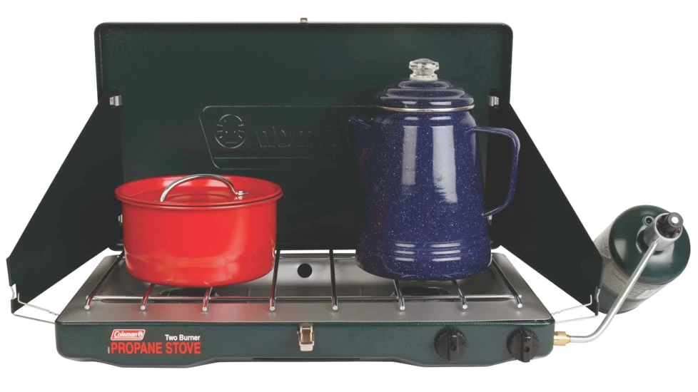 Coleman Classic 2 Burner Propane Portable Stove - Image 5