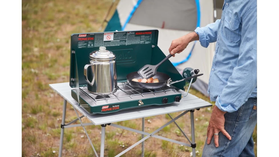 Coleman Classic 2 Burner Propane Portable Stove - Image 7