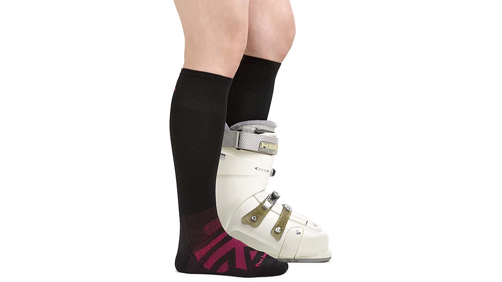 Darn Tough RFL Thermolite Over-The-Calf Ultra-Lightweight Ski Sock - Womens - Image 3