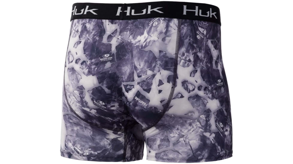 HUK Performance Fishing Mossy Oak Fracture Boxer Brief - Mens - Image 2