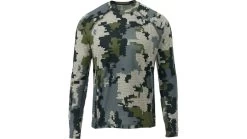 Kuiu Peloton 118 Long Sleeves Crew Hunting Shirt - Men's, Verde, 3XL