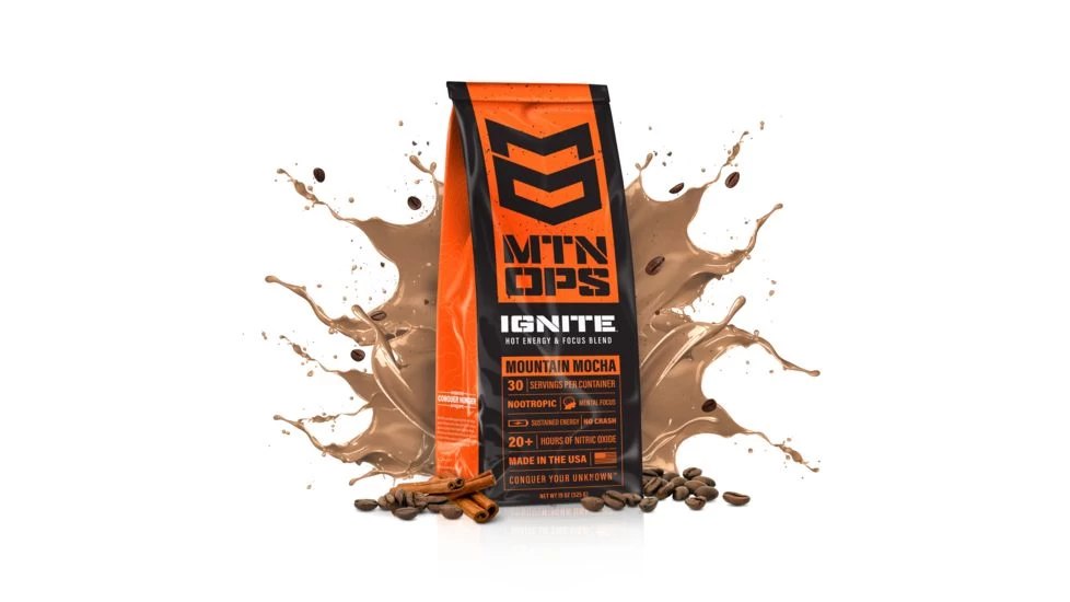 MTN OPS Hot Ignite Supercharged Energy Drink, 30 Servings - Image 3
