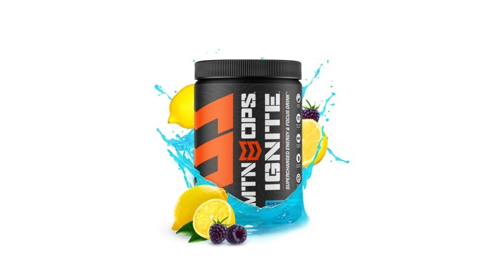 MTN OPS Ignite Supercharged Energy Drink, 45 Serving Tub - Image 4