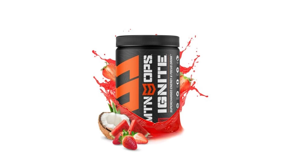 MTN OPS Ignite Supercharged Energy Drink, 45 Serving Tub - Image 3