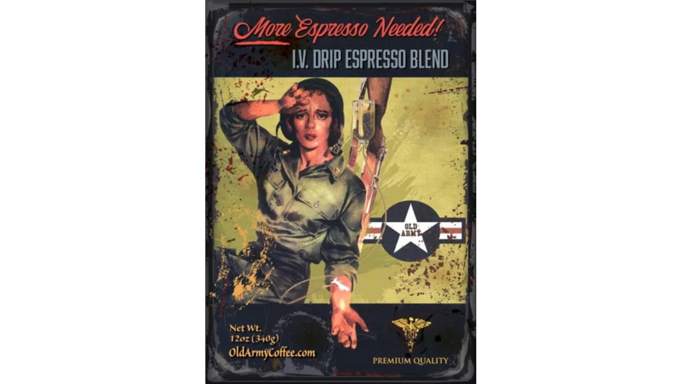 Old Army Coffee I.V. Drip Espresso Blend - Ground