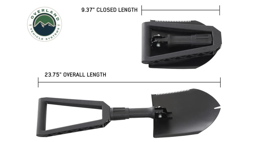 Overland Vehicle Systems Multi Functional Military Style Utility Shovel - Image 3
