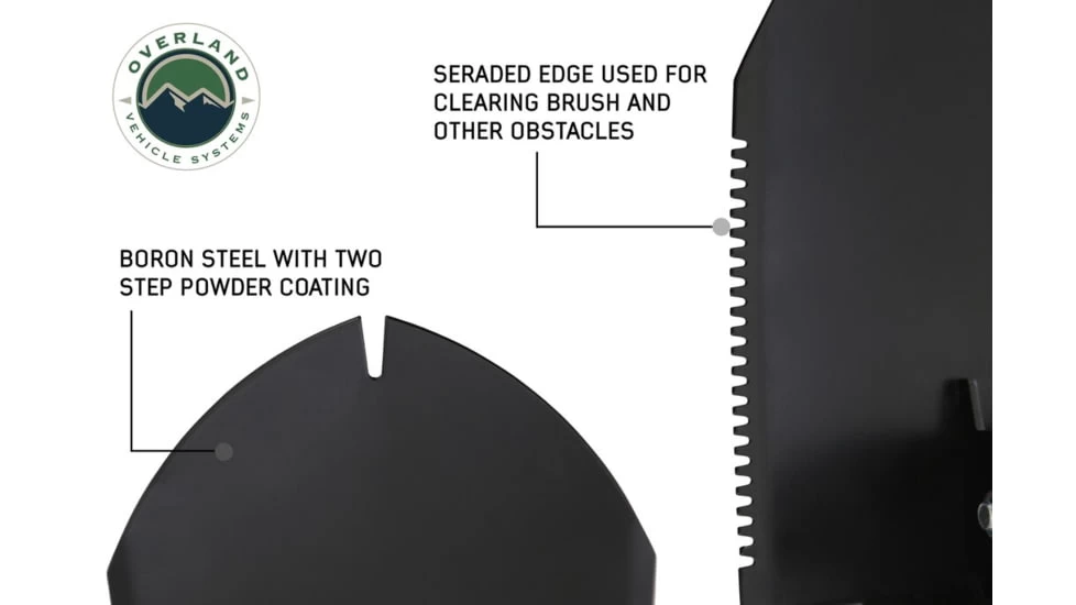 Overland Vehicle Systems Multi Functional Military Style Utility Shovel - Image 2