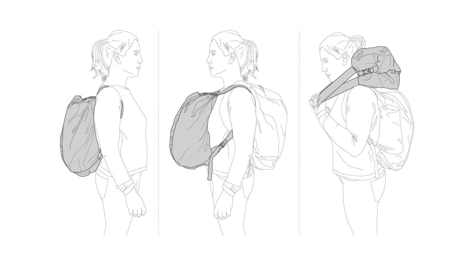 Petzl Split Rope Bag Grey - Image 8