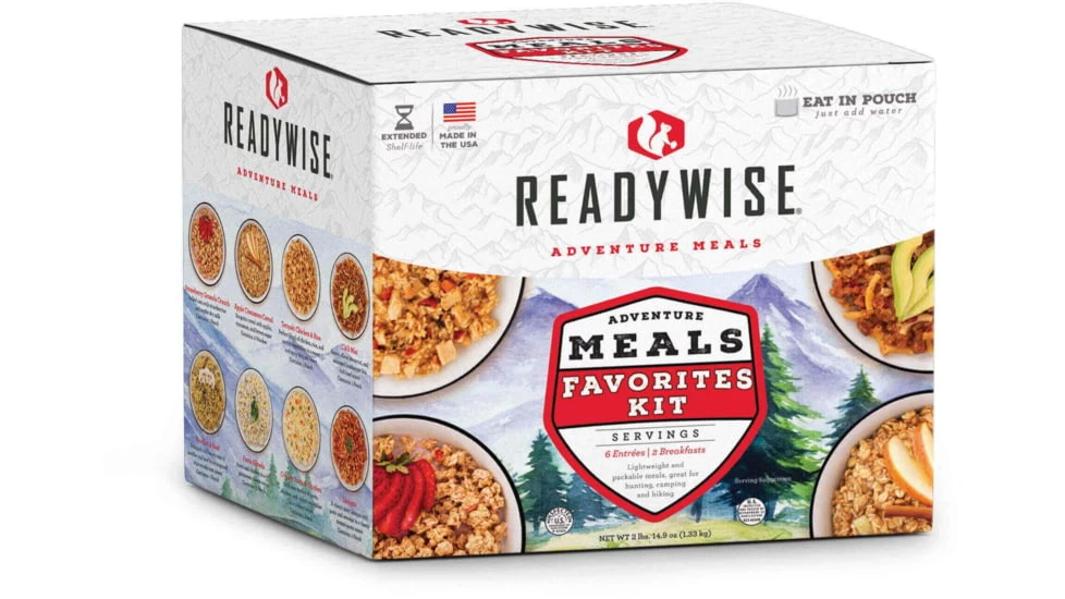 ReadyWise Adventure Meals Favorites Kit