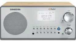 Sangean AM/FM HD Wooden Cabinet Radio