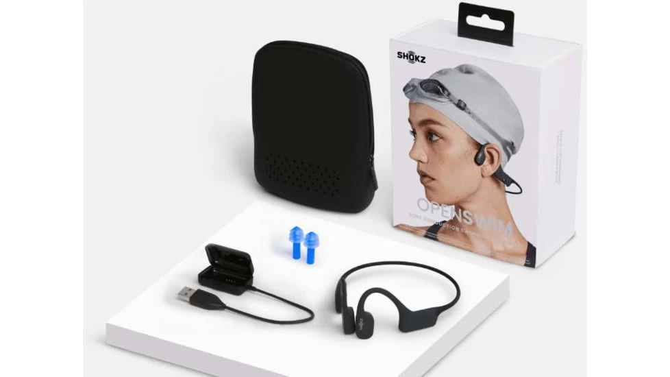 Shokz OpenSwim Bone Conduction Open-Ear Mp3 Swimming Headphones - Image 7