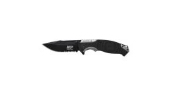 Liner Lock Black/Grey Handle Folding Knife