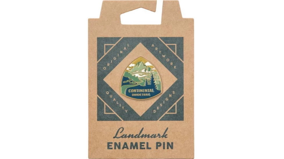 The Landmark Project Continental Divide Trail Enamel Pin