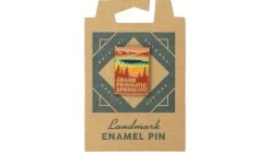 The Landmark Project Grand Prismatic Spring Enamel Pin