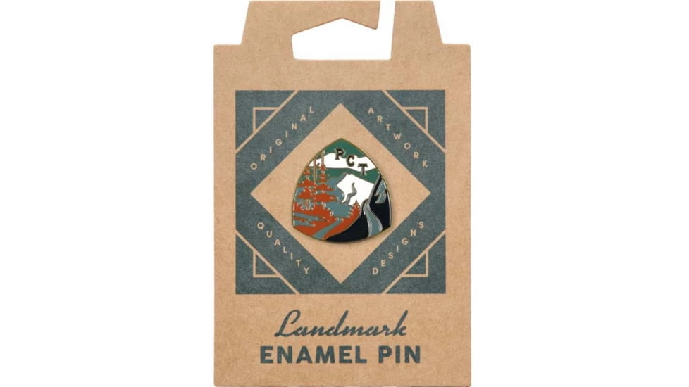 The Landmark Project Pacific Crest Trail Enamel Pin
