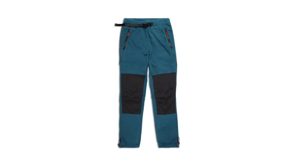 Topo Designs Fleece Pants - Men's, Pond Blue/Black